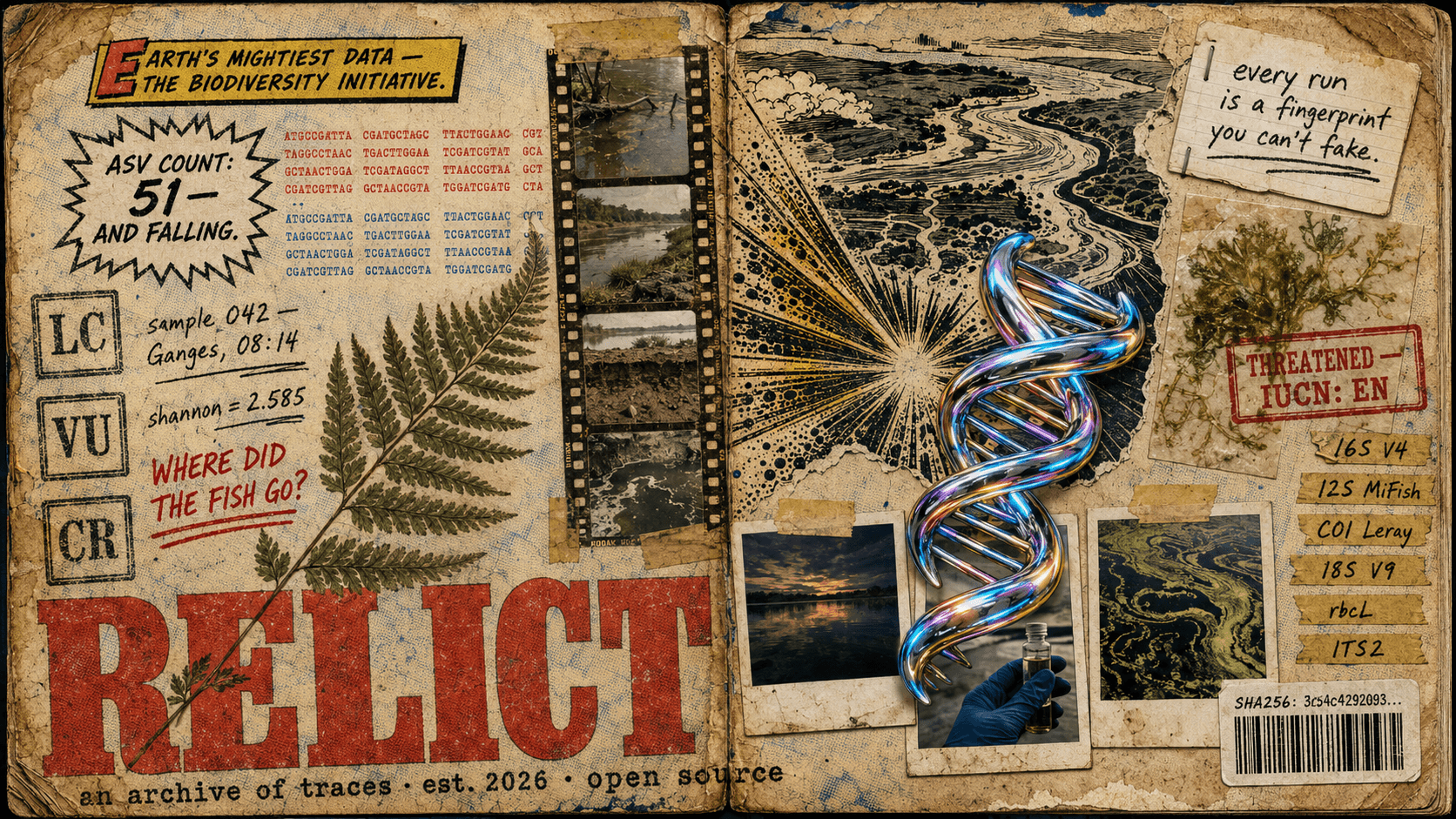 Relict — Bioinformatics Platform / Reproducible Science Infrastructure preview