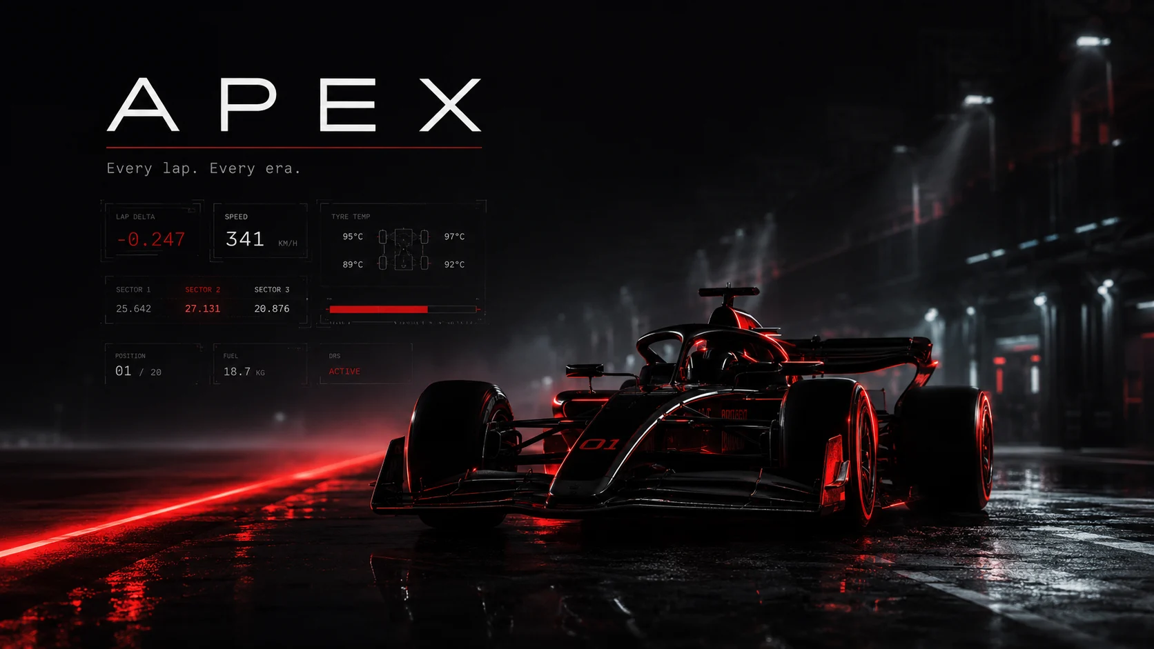 APEX — Full-Stack Engineering & Real-Time F1 Data Platform preview