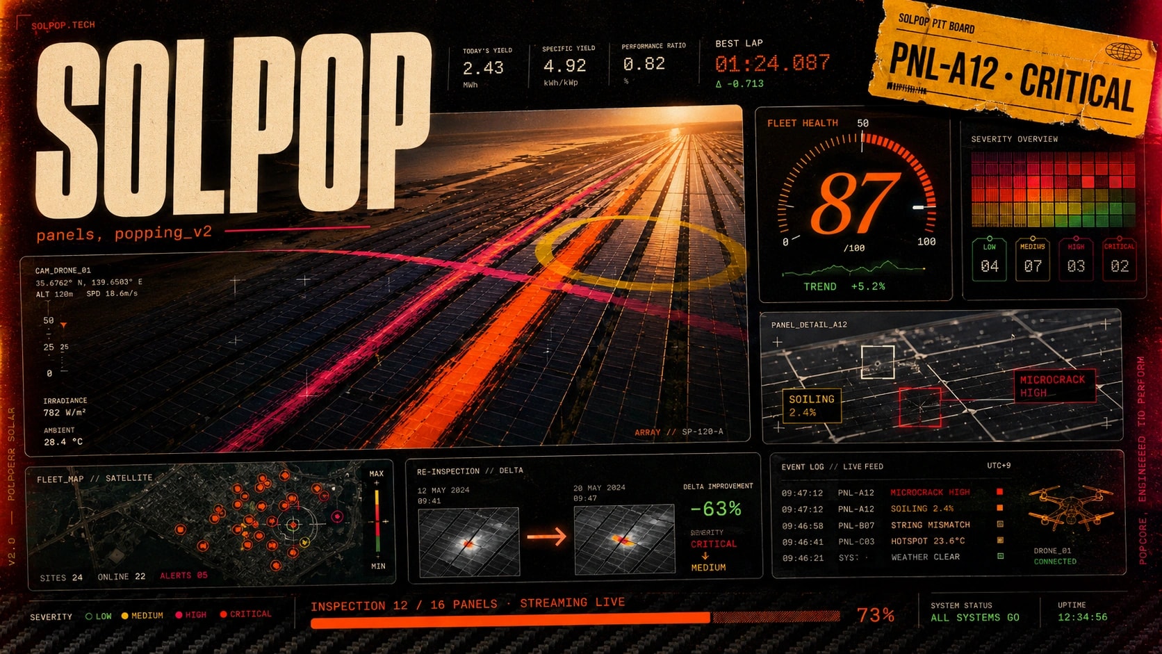SOLPOP — Full-stack Development & Multimodal AI